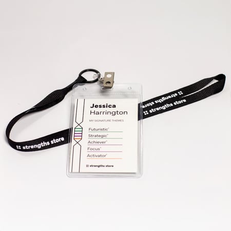 Name tag lanyard 